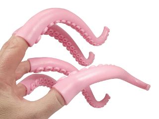 Obrázek z Chapadla na prsty gumová, 17cm (24) 